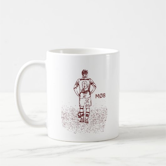 Martin Odegaard Arsenal Kaffeetasse (Links)