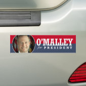 MARTIN OMALLEY 2016 AUTOAUFKLEBER (Auf Auto)