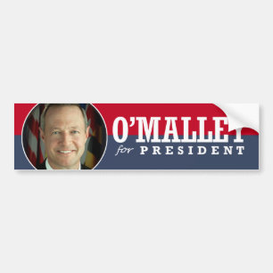 MARTIN OMALLEY 2016 AUTOAUFKLEBER