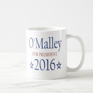 Martin O'Malley für Präsidenten 2016 Kaffeetasse
