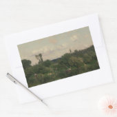 Martin Rico y Ortega - Auf der Seine Rechteckiger Aufkleber (Umschlag)