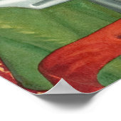 Martin Schongauer Annunziationsgel Orlier-Altar Poster (Ecke)