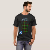 Martin Scottish Clan Tartan Scotland T-Shirt (Vorne ganz)