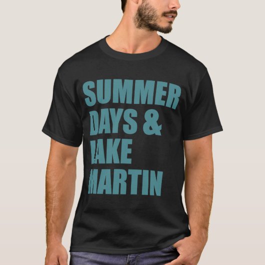Martin See, Alabama Sommertage T-Shirt (Vorderseite)