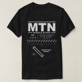 Martin Staat Airport MTN T - Shirt