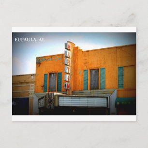 MARTIN THEATER - EUFAULA, ALABAMA POSTKARTE