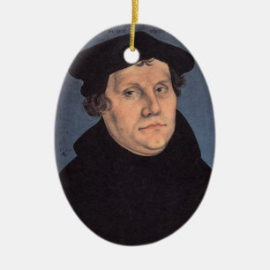Martin und Katherina (von Bora) Luther Keramik Ornament