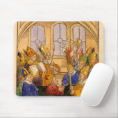 Martin V ist als Papst installiert Mousepad (Mit Mouse)