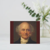 Martin Van Buren 8 Postkarte (Stehend Vorderseite)