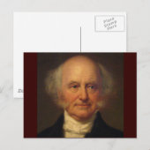 Martin Van Buren 8 Postkarte (Vorne/Hinten)