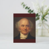 Martin Van Buren 8 Postkarte (Stehend Vorderseite)