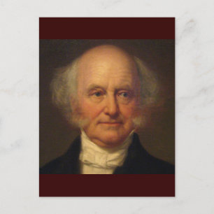 Martin Van Buren 8 Postkarte
