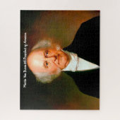 Martin Van Buren 8. Präsident von Amerika. Puzzle (Vertikal)