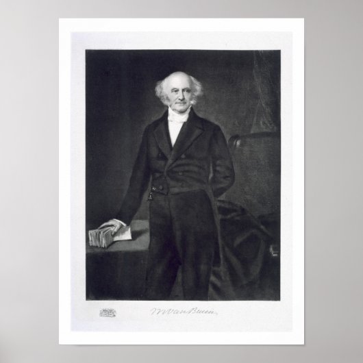 Martin Van Buren, 8th President of the United Stat Poster (Vorne)