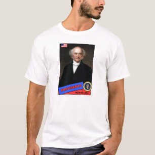 Martin Van Buren Baseball Card T-Shirt