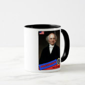 Martin Van Buren Baseball Card Tasse (VorderseiteRechts)