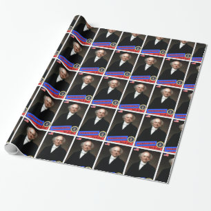 Martin Van Buren Baseball-Karte Geschenkpapier