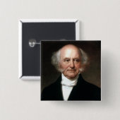 Martin Van Buren Button (Vorne & Hinten)