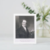 Martin Van Buren, graviert von E. Wellmore (gravi) Postkarte (Stehend Vorderseite)