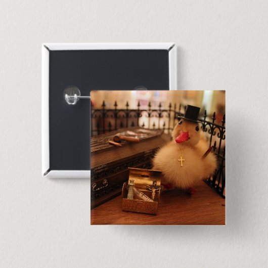 Martin Van Buren-Knopf Button (Vorne & Hinten)