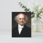 Martin Van Buren Postkarte (Stehend Vorderseite)