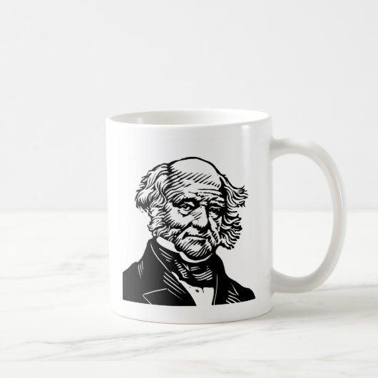 Martin van Buren Tasse (Rechts)