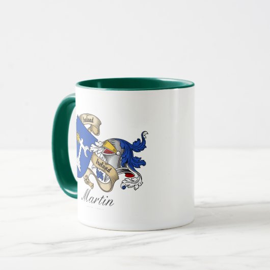 Martin Wappen Tasse (Vorderseite Links)