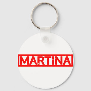 Martina Briefmarke Schlüsselanhänger