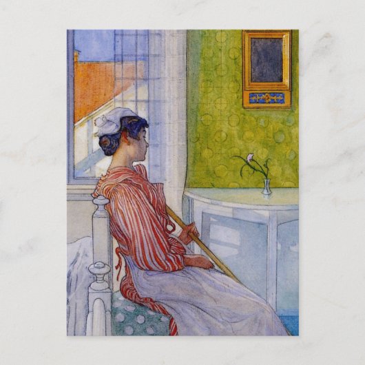 Martina Maid in Erholung Postkarte (Vorderseite)