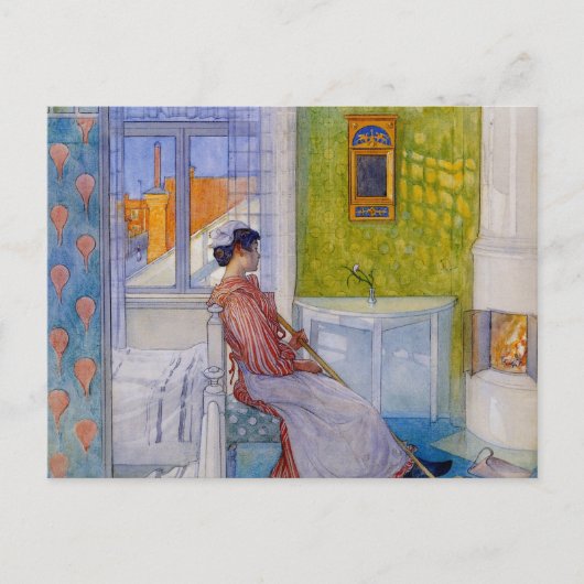 Martina Maid in Erholung Postkarte (Vorderseite)