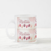 Martina Name Balloons Frosty Tasse (Links)