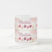 Martina Name Balloons Frosty Tasse (Mittel)