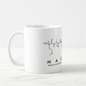 Martina-Peptidnamen-Tasse Kaffeetasse (Links)