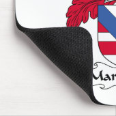 Martindale Familienwappen Mousepad (Ecke)