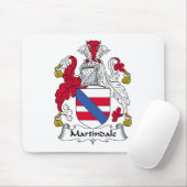 Martindale Familienwappen Mousepad (Mit Mouse)