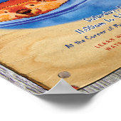 Martinez Beaver Festival Schwanz Ride Poster (Ecke)