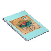 Martinez Beaver Festival Water West Map Notebook Notizblock (Rechte Seite)