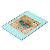 Martinez Beaver Festival Water West Map Notebook Notizblock (Linke Seite)