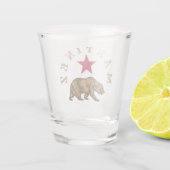 Martinez, California Shot Glass Schnapsglas (Rückseite)