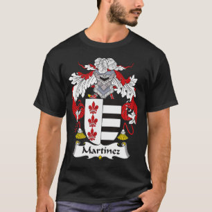 Martinez Coat of Arms Family Crest  T-Shirt
