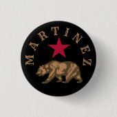 Martinez, Kalifornien Button (Vorderseite)