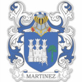 Martinez-Wappen Aufkleber (Vorderseite)