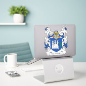 Martinez-Wappen Aufkleber (Laptop auf Schreibtisch)