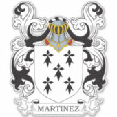Martinez-Wappen Aufkleber (Vorderseite)