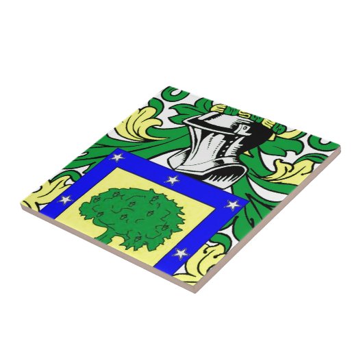 Martinez-Wappen Fliese (Seite)