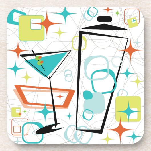 Martini A Go-Go! Untersetzer (Vorderseite)