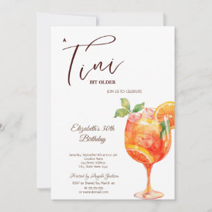 Martini A tini Bit Älter Grüner Geburtstag Einladung