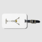 Martini Akrylic-Gepäckmarke Gepäckanhänger (Vorderseite (Horizontal))