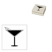 Martini Art Briefmarke Gummistempel (Stempel)