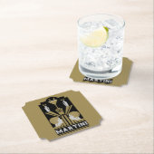 Martini Art Deco Untersetzer (Vor Ort)